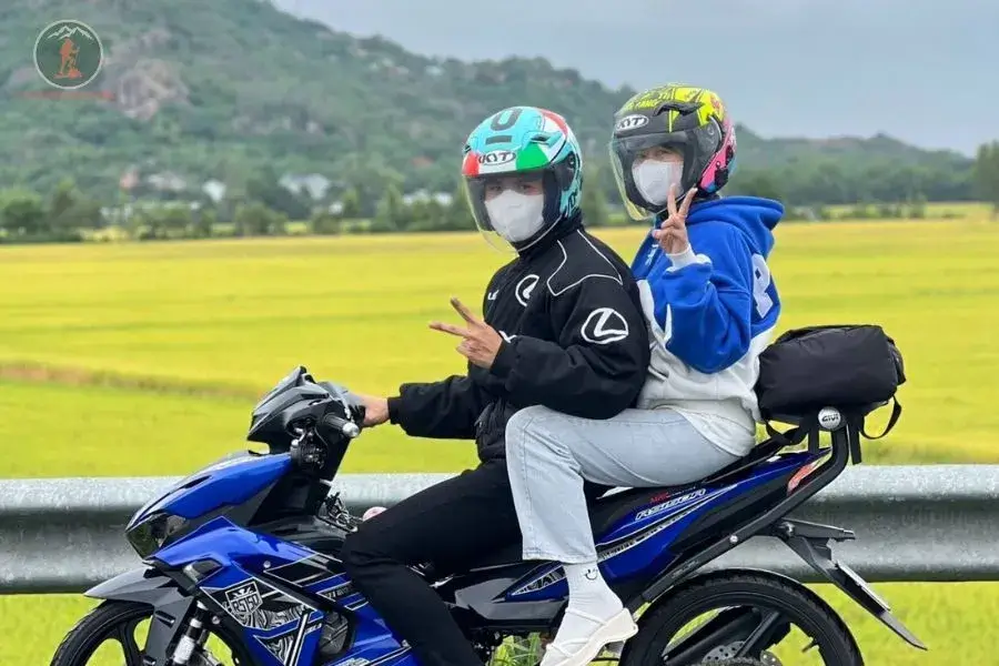 Rent a motorcycle for your Phong Nha trip at about 5 bucks per day