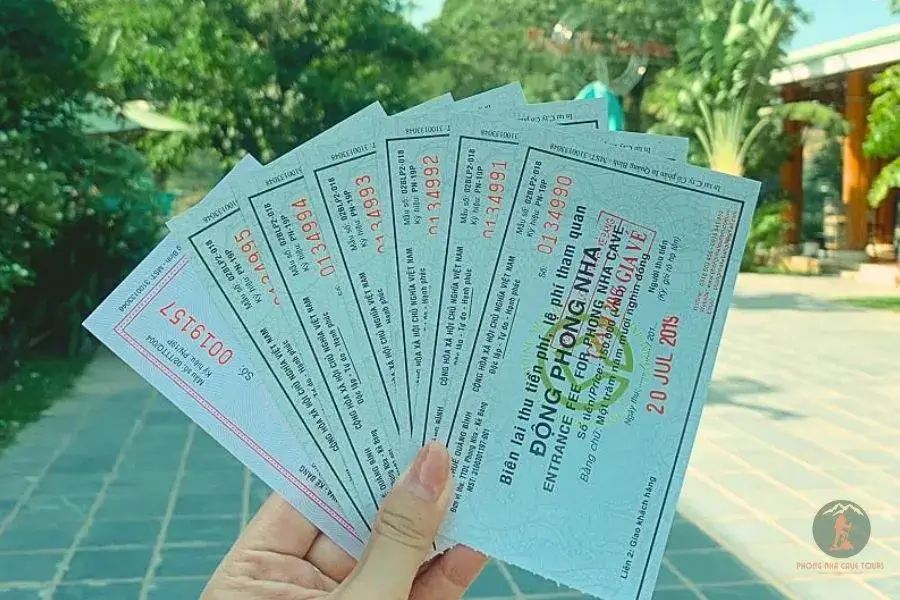 Phong Nha Cave entrance ticket